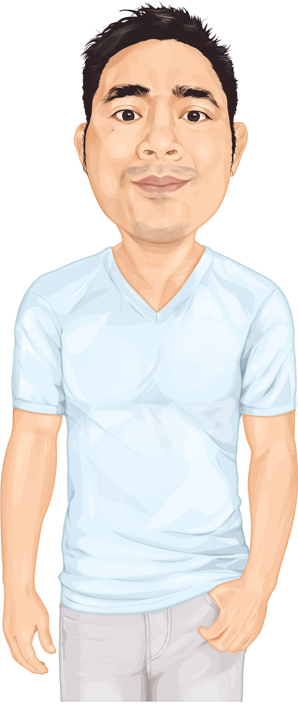 Tom Nguyen Caricature