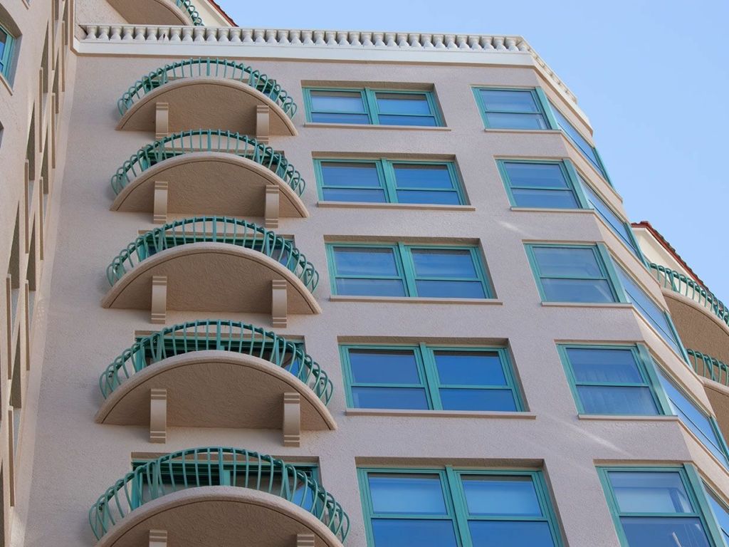 pink-building-curved-lines-downtown-st-petersburg-fl