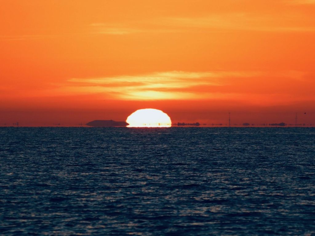 Sunrise from the Pier in St. Petersburg, FL